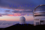 Mauna Kea Telescope Sunset Hawaii